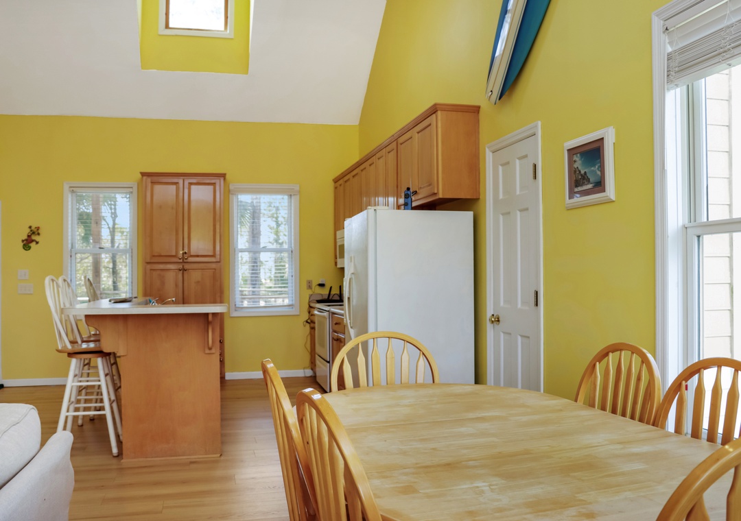 Dining Area and Kitchen