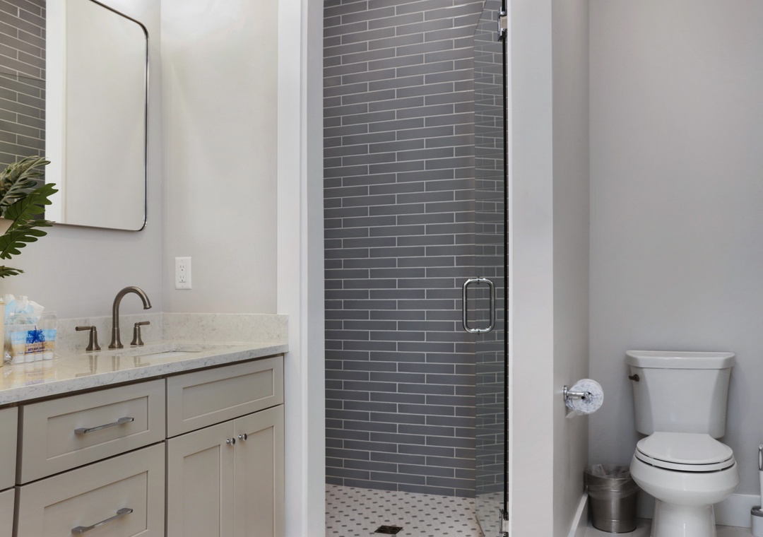 Bedroom 1 - Master Bathroom with Shower