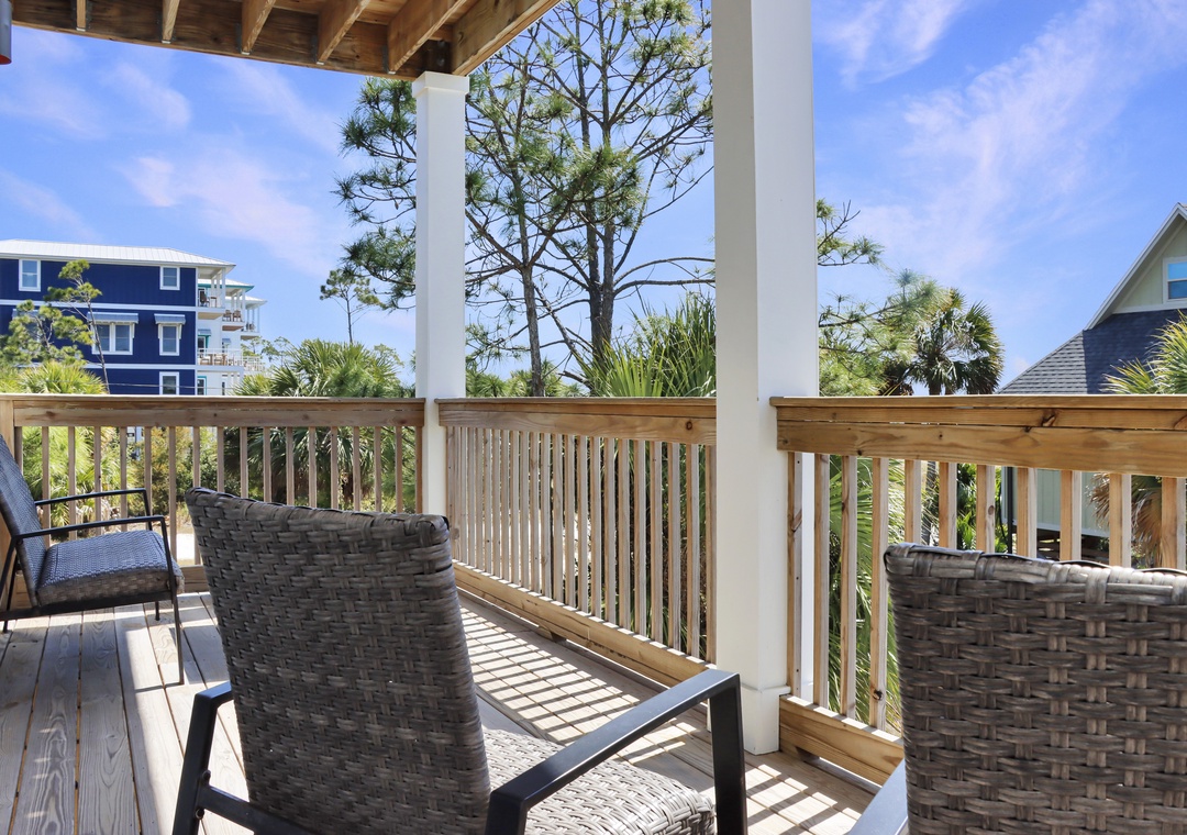 First Floor Covered Deck