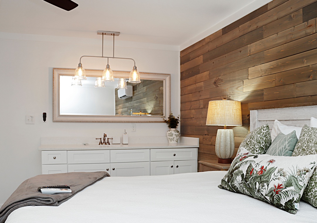 Ground Floor Vanity in Master Bedroom