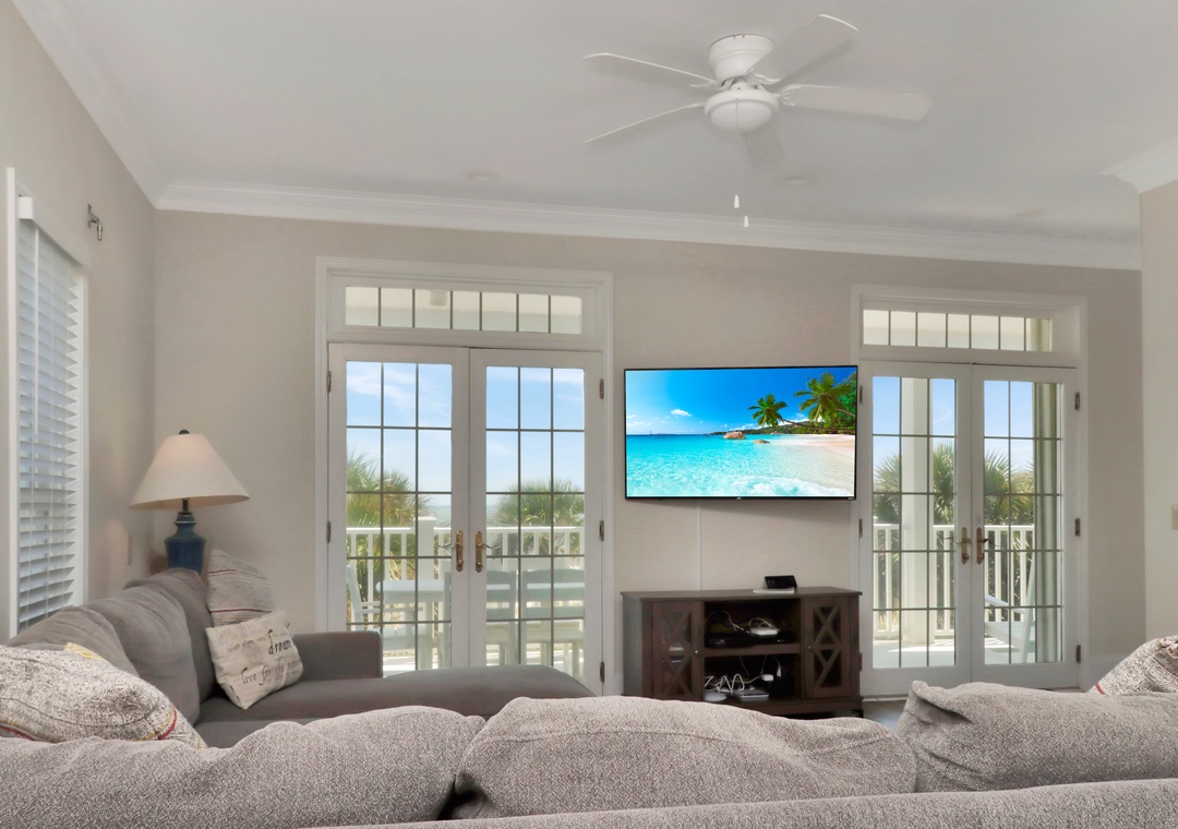 Beach Front Living Room View