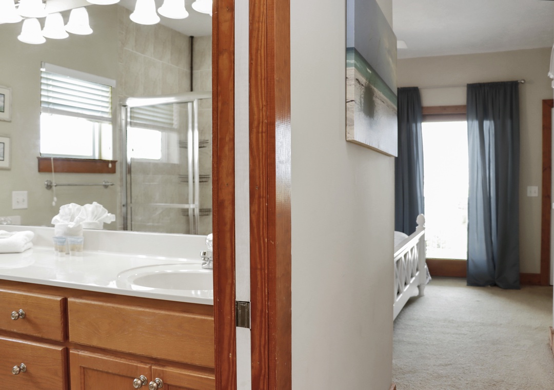 Bedroom 1 with Master Bathroom