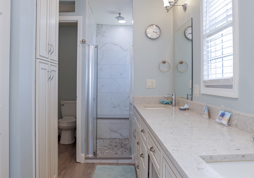 Master bathroom