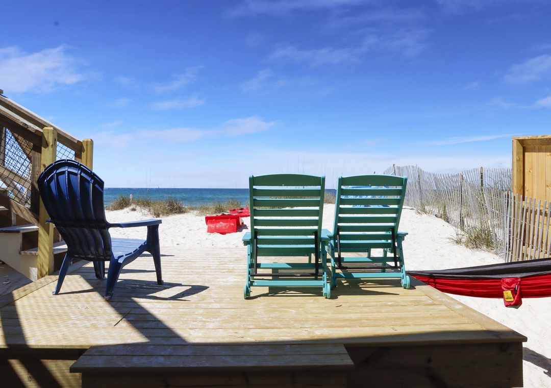 Beach Front Sun Patio