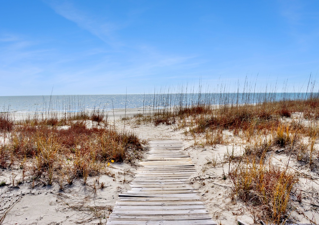 Private Beach in Front of Home