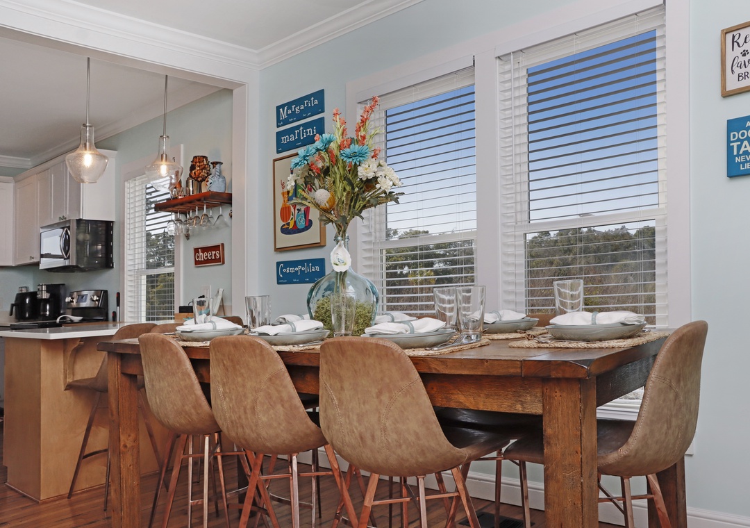 Dining Area and Bar Seating