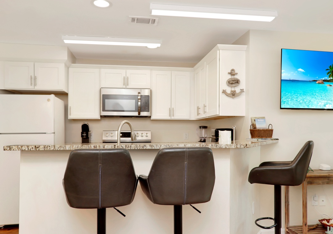Kitchen with Bar Seating