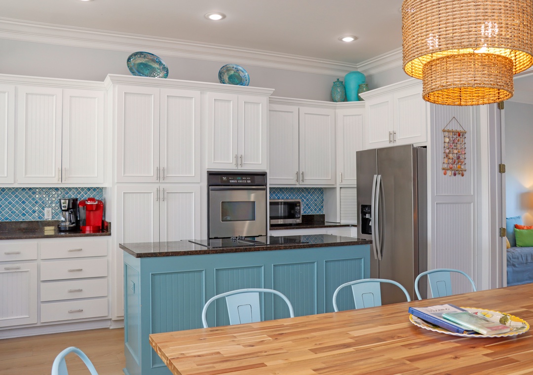 Dining, Kitchen and Family Room