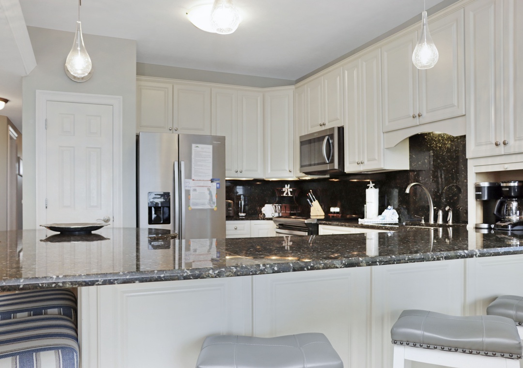 Kitchen with Bar Seating