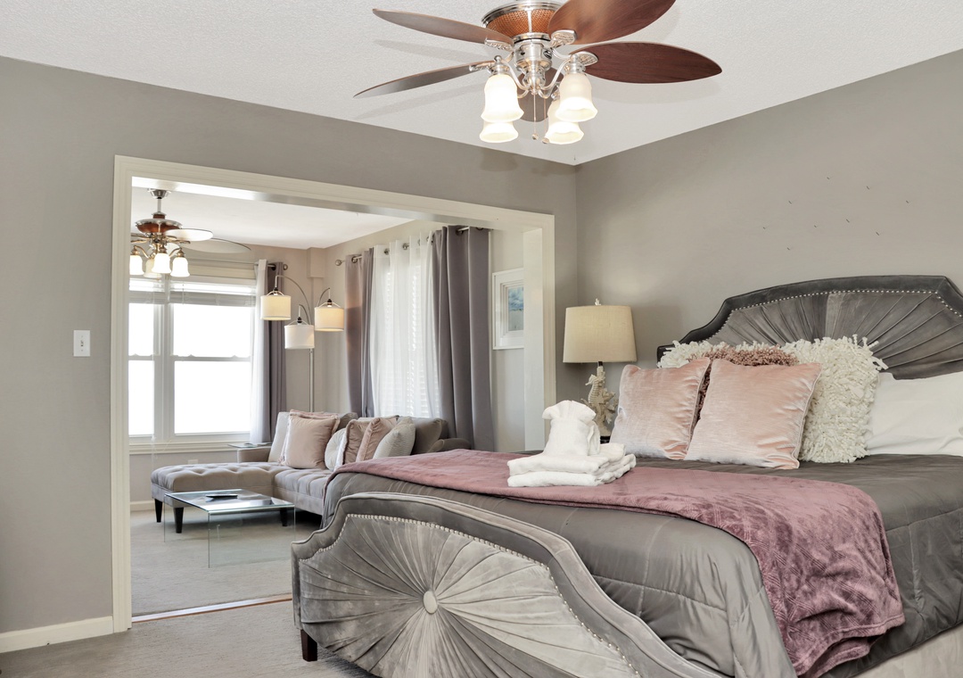 Bedroom 3 with Sitting Room