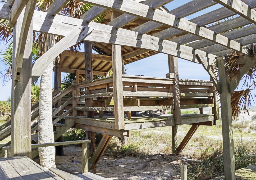 Private Beach Pavillion