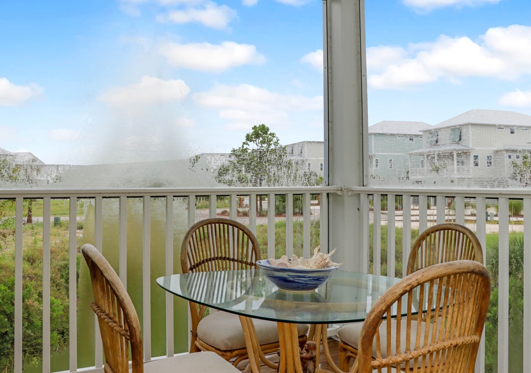 Outdoor Dining with a View