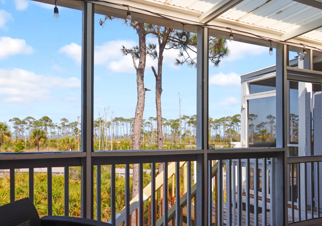 Screened Deck Bay View