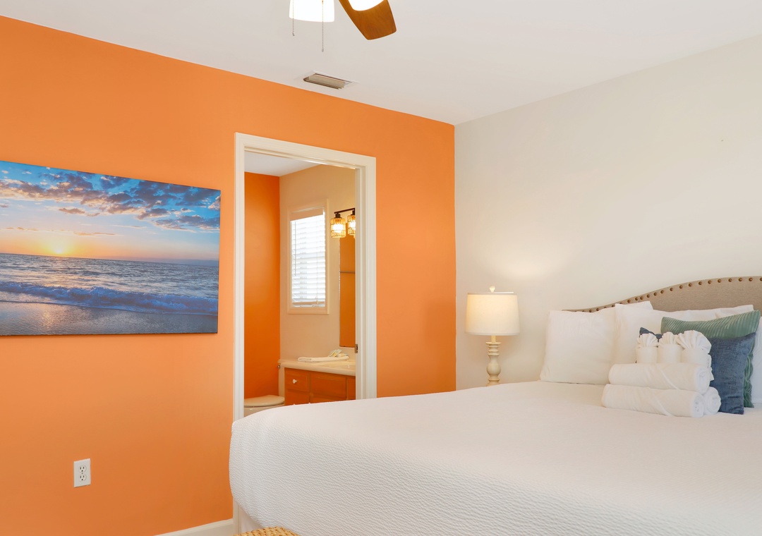 Bedroom 1 with Master Bathroom