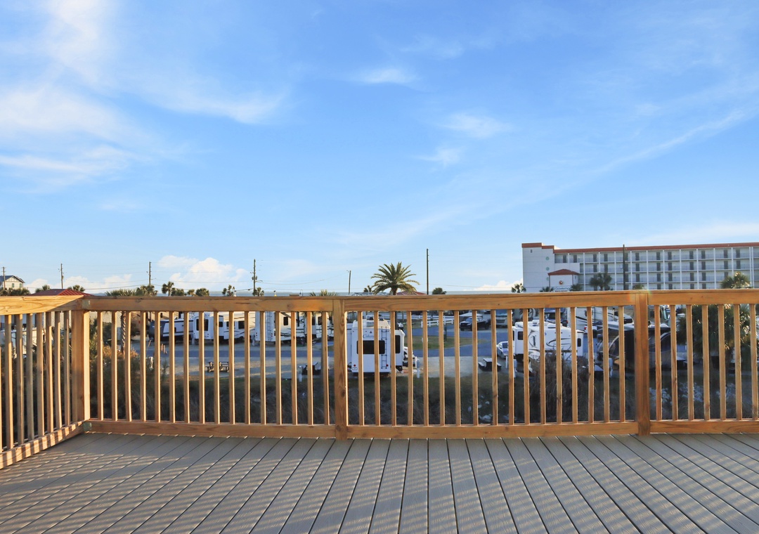 Large Open Deck