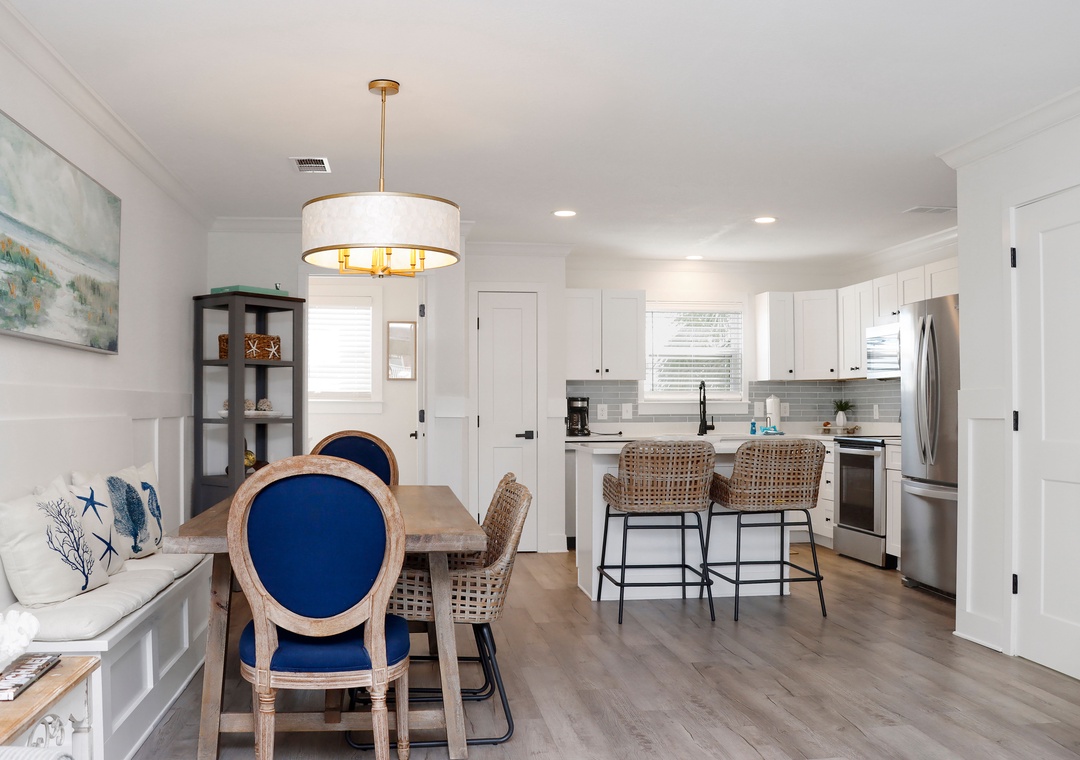 Dining Area and Kitchen