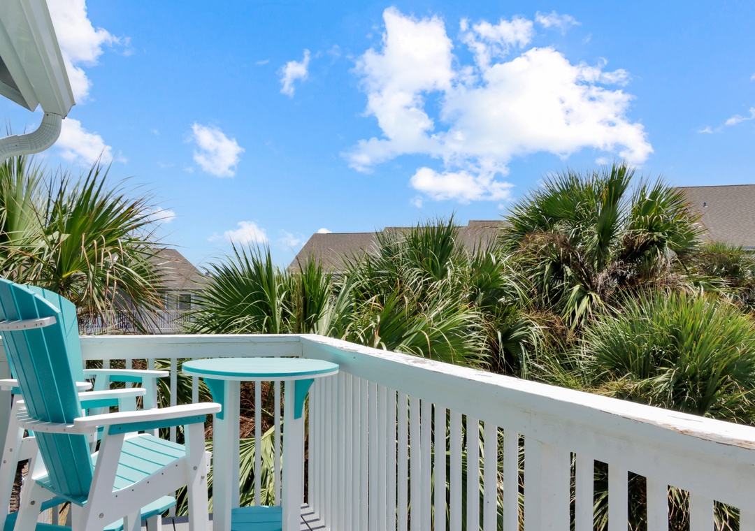 Bedroom 1 - Open Beach View Deck