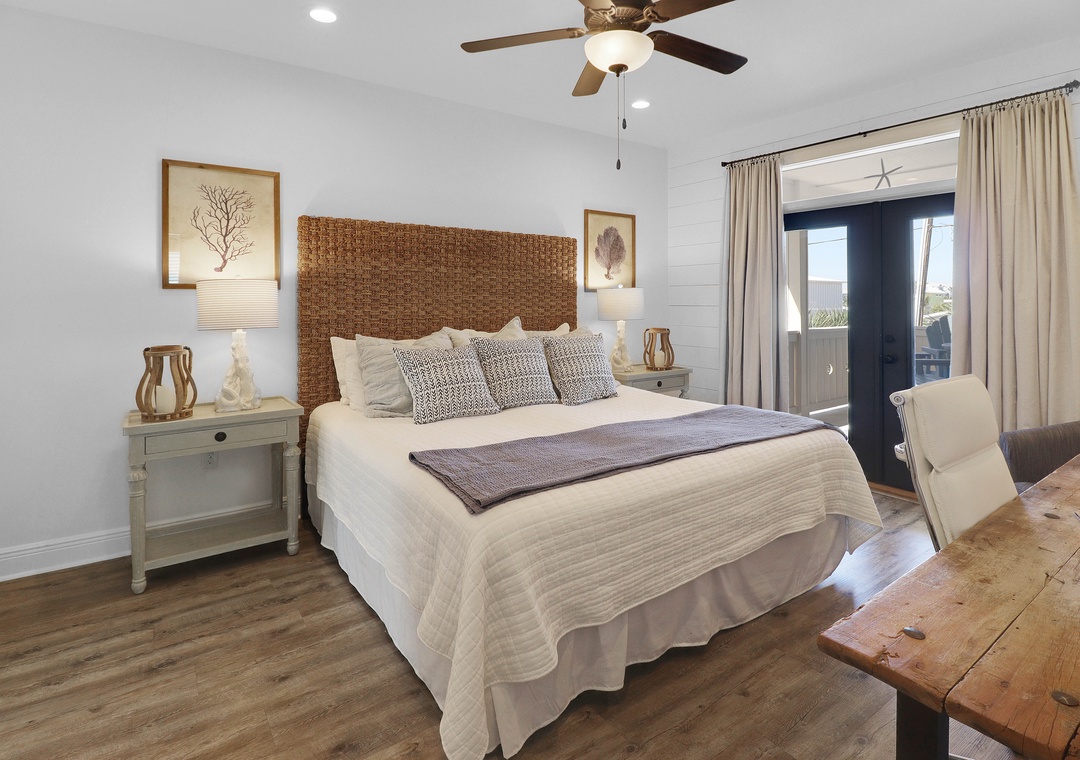Shellfish Cottage Master Bedroom