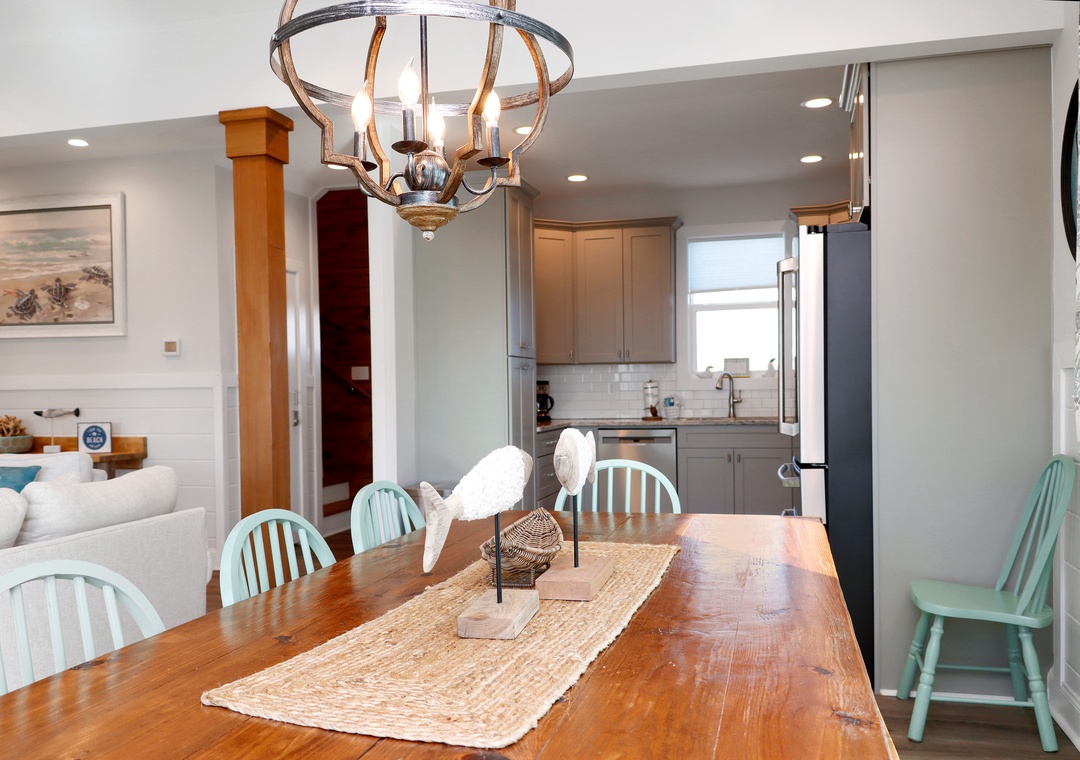Dining Area and Kitchen