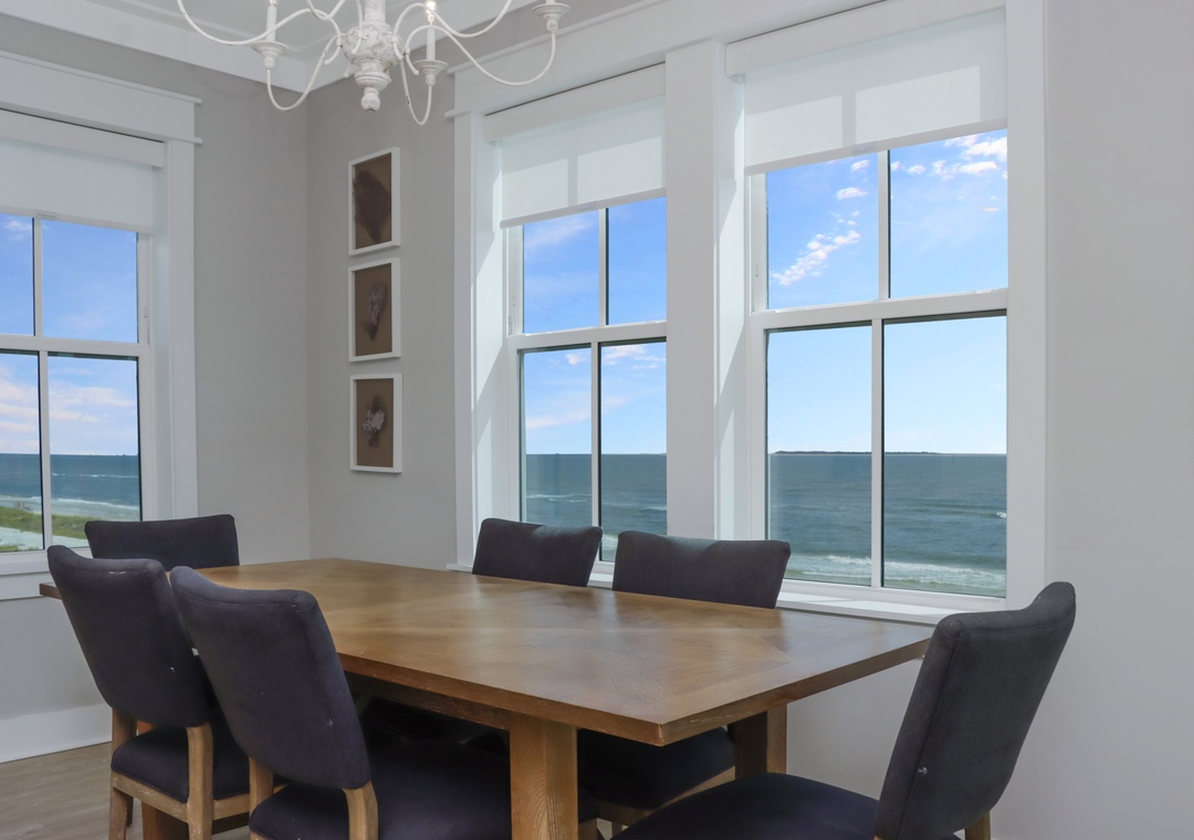 Beach Front Dining Area