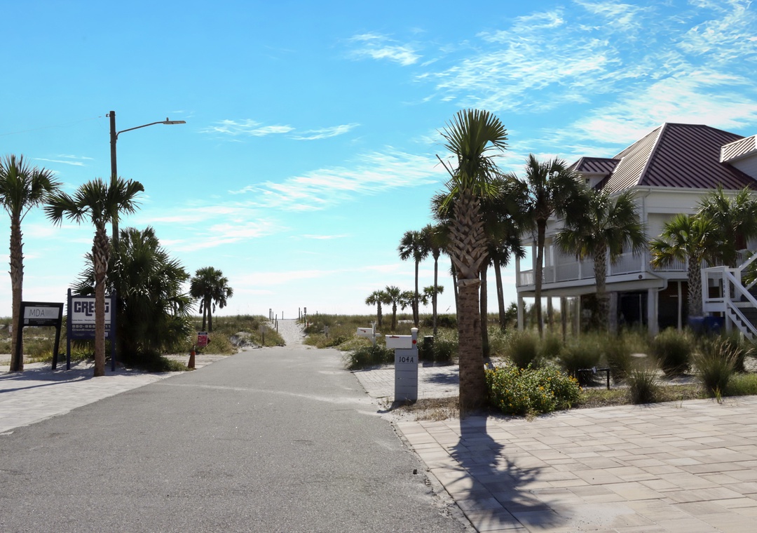 View of the Beach Access