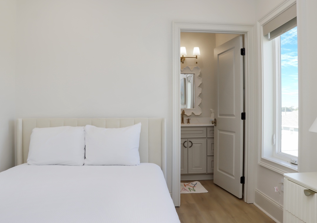 Bedroom 3 and Full Bathroom