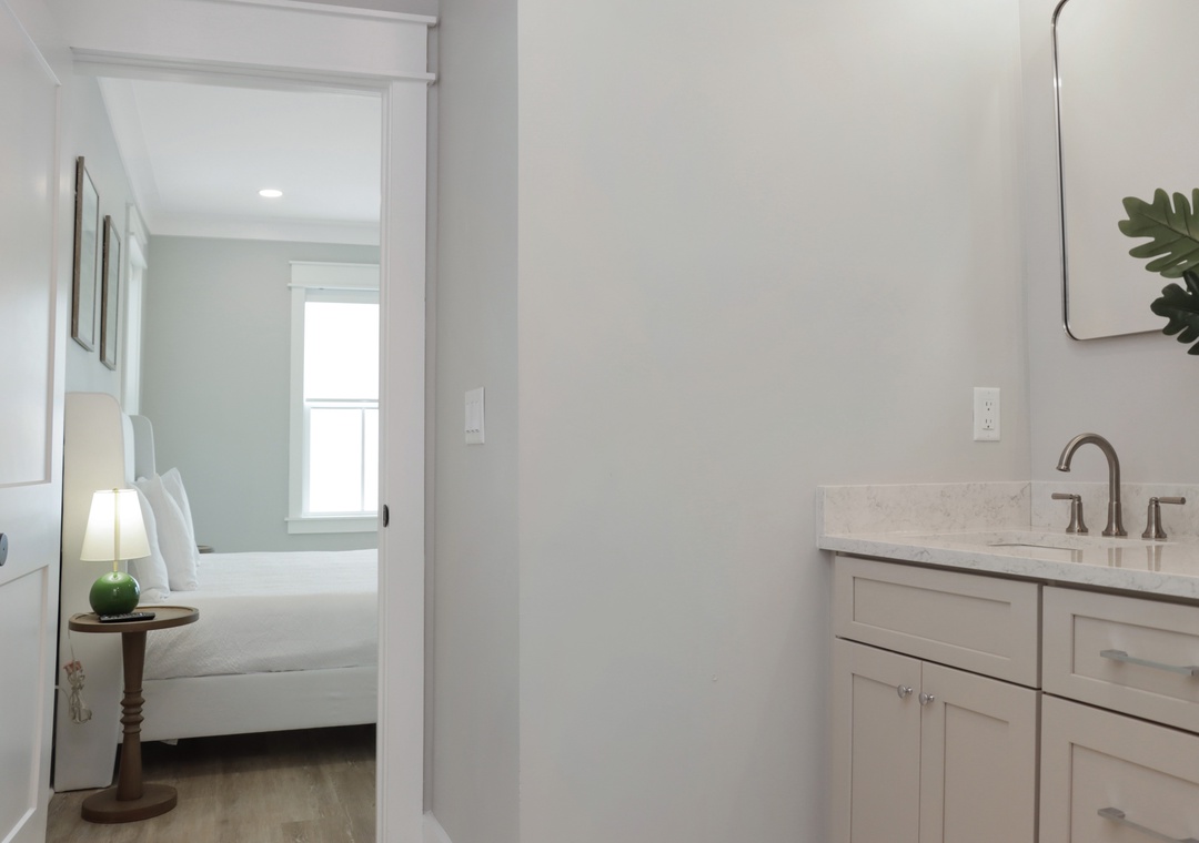 Bedroom 1 and Master Bathroom