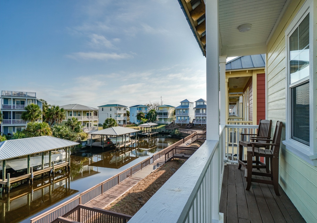 Waterside Village Cottage 3222 - Sandy Crab balcony