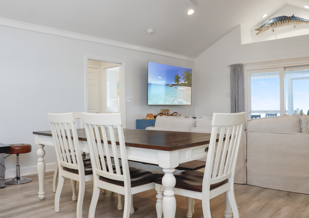 Dining Area and Living Room