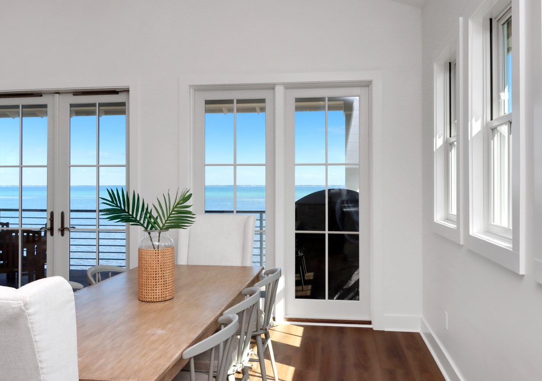 Dining Area with Gorgeous View