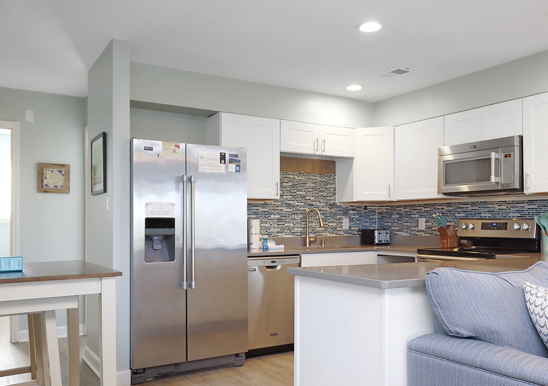 Kitchen and Small Dining