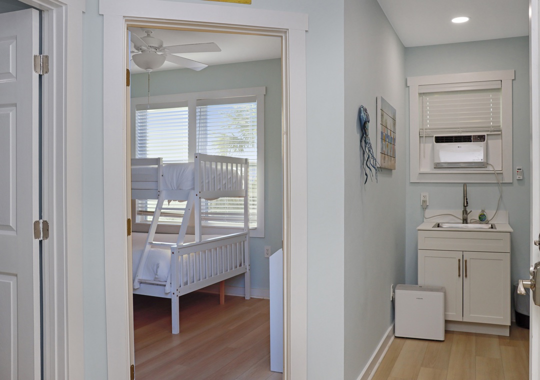 Ground Floor with Kitchenette and Bedrooms