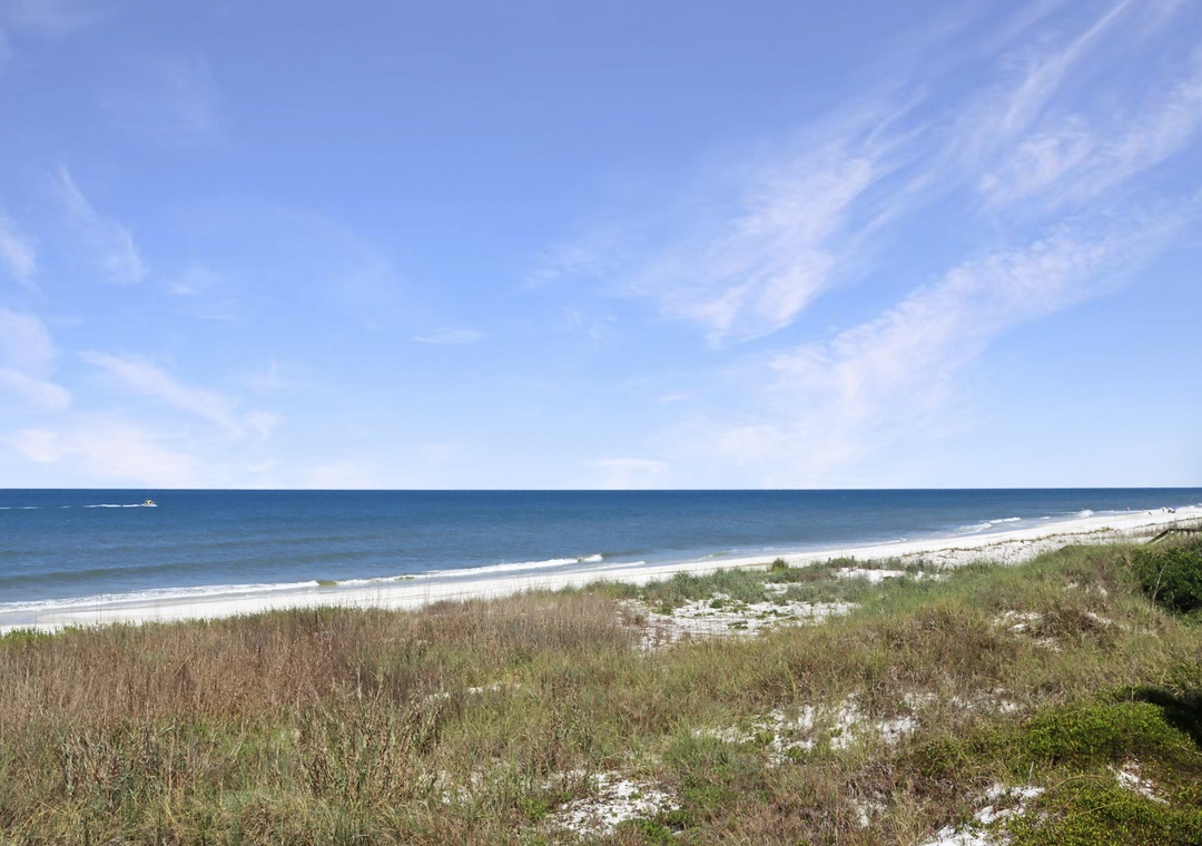 Main Level Deck - Beach View