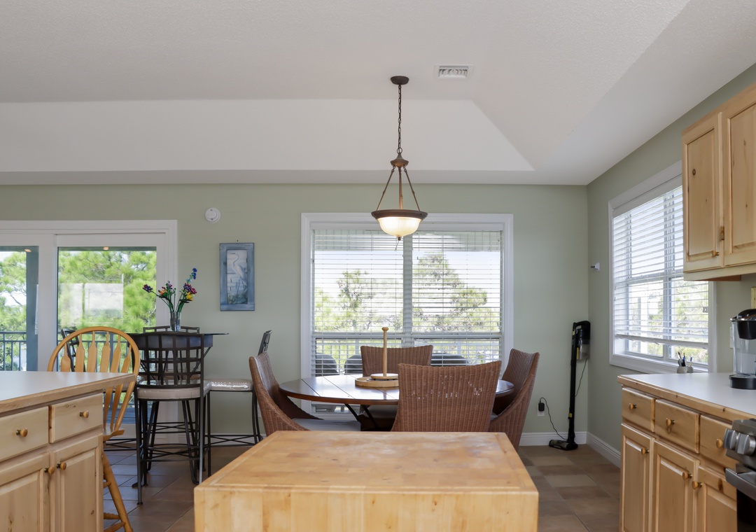 Kitchen and Dining Area