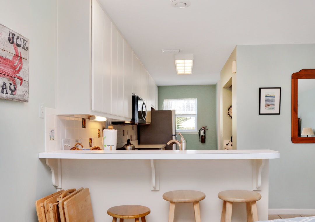 Kitchen with Bar Seating