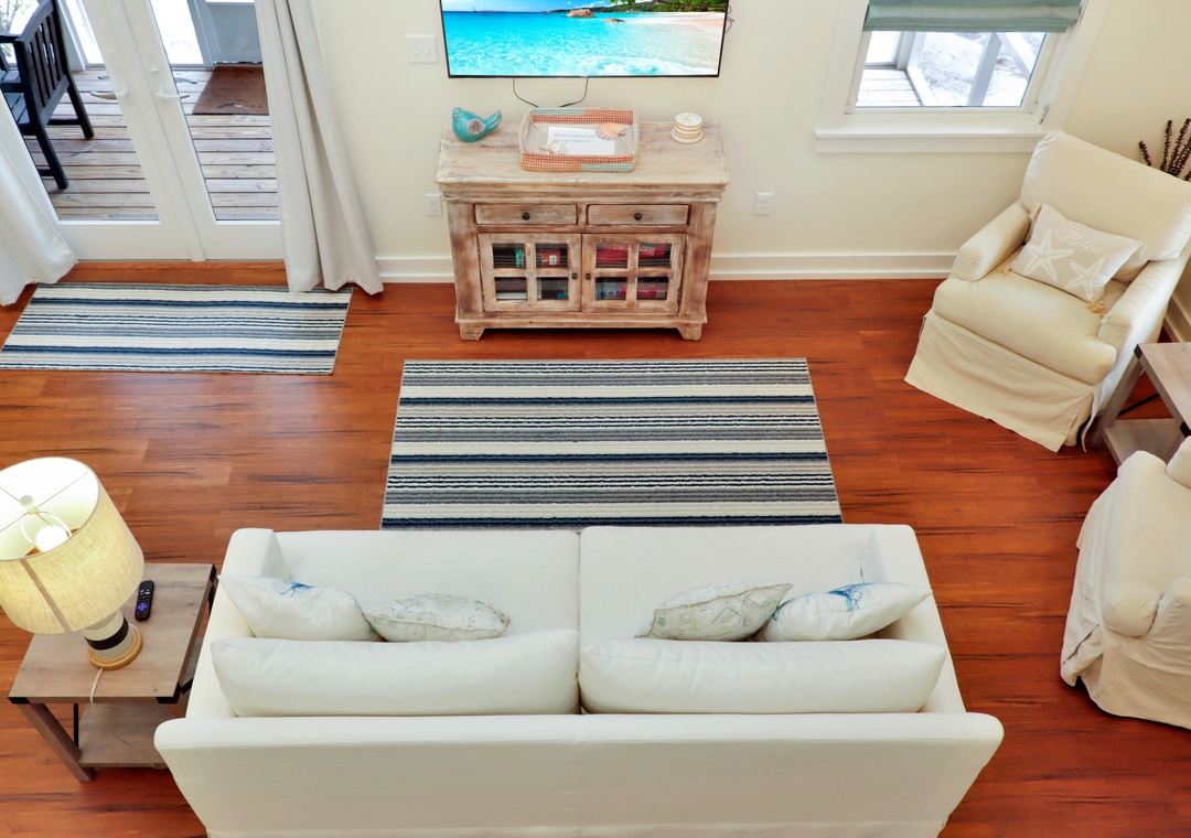 Overhead of Living Room