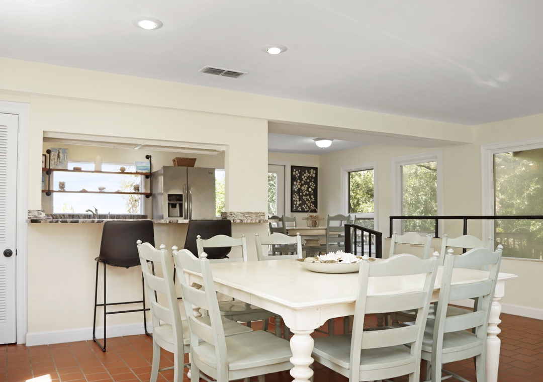 Dining Area and Kitchen