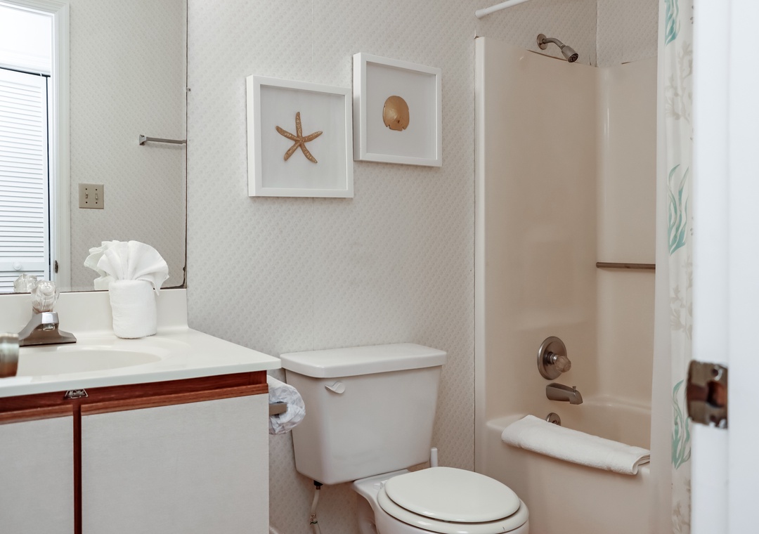 Guest Bathroom with Shower/Tub Combo