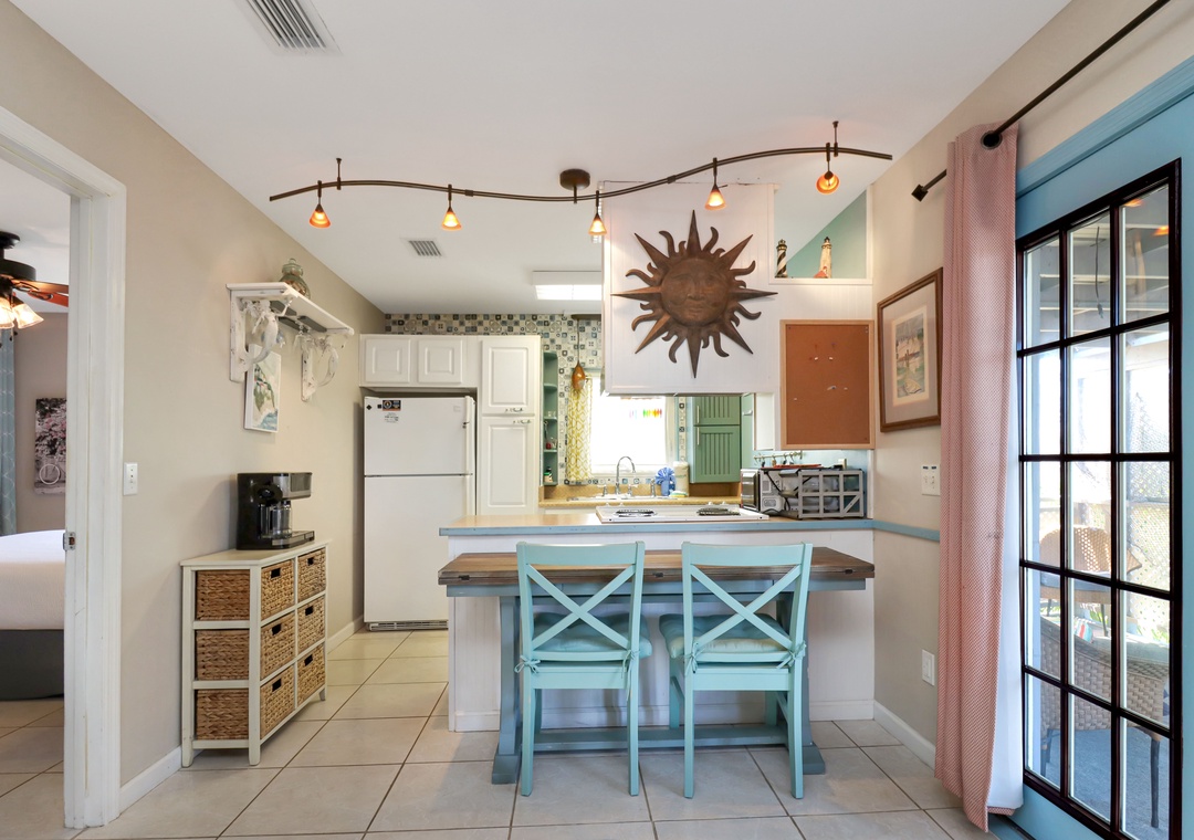 Kitchen with Bar Seating