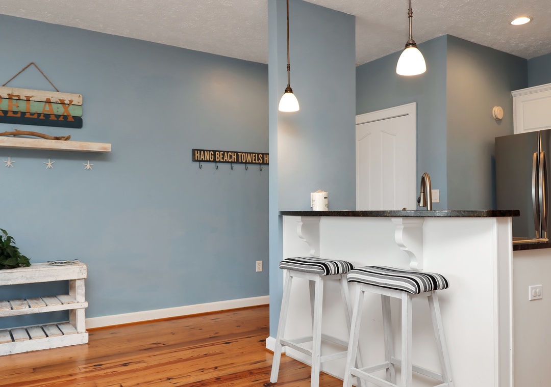 Kitchen and Main Entrance