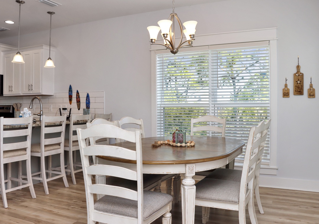 Dining Area and Bar Seating
