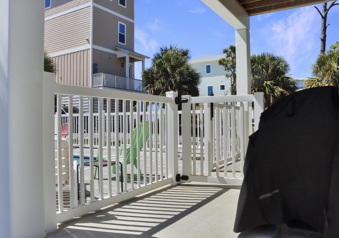 Grilling Area by Pool