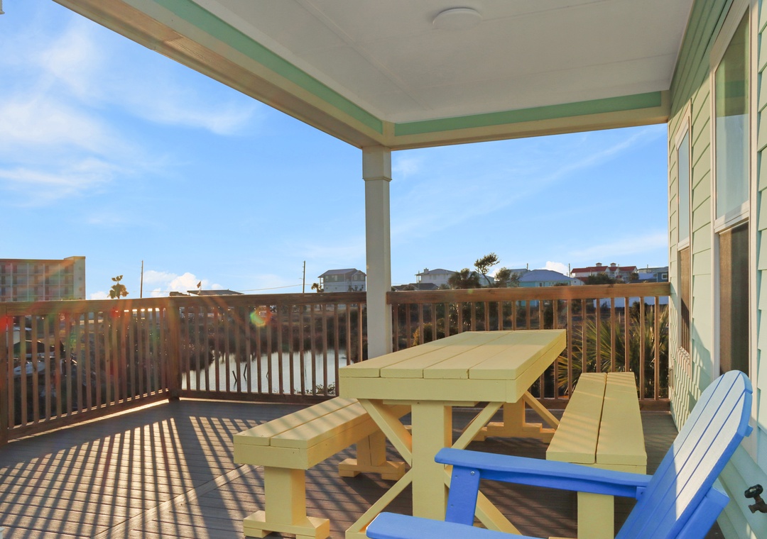 Outdoor Dining with a View