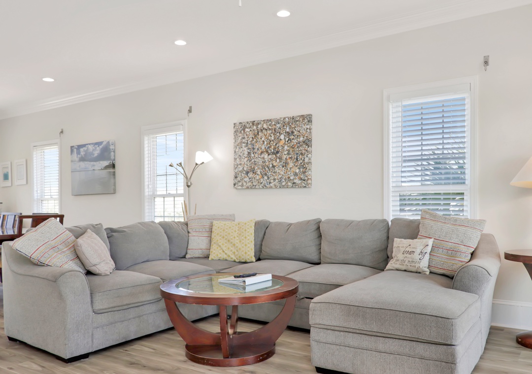 Living Room with Sleeper Sofa
