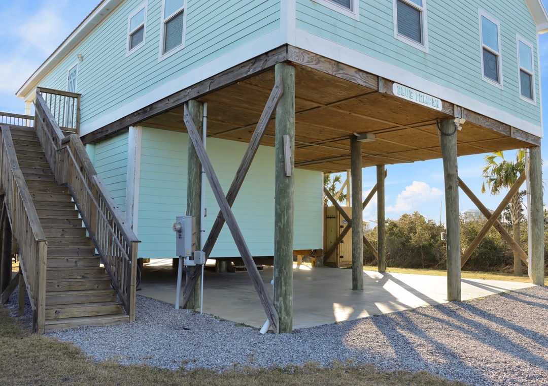 Covered Parking in Front of the House
