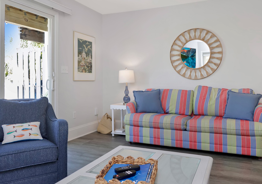 Living Room with Sleeper Sofa