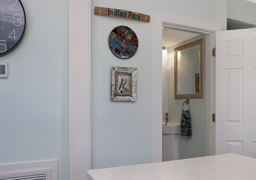 Half Bathroom on Main Floor