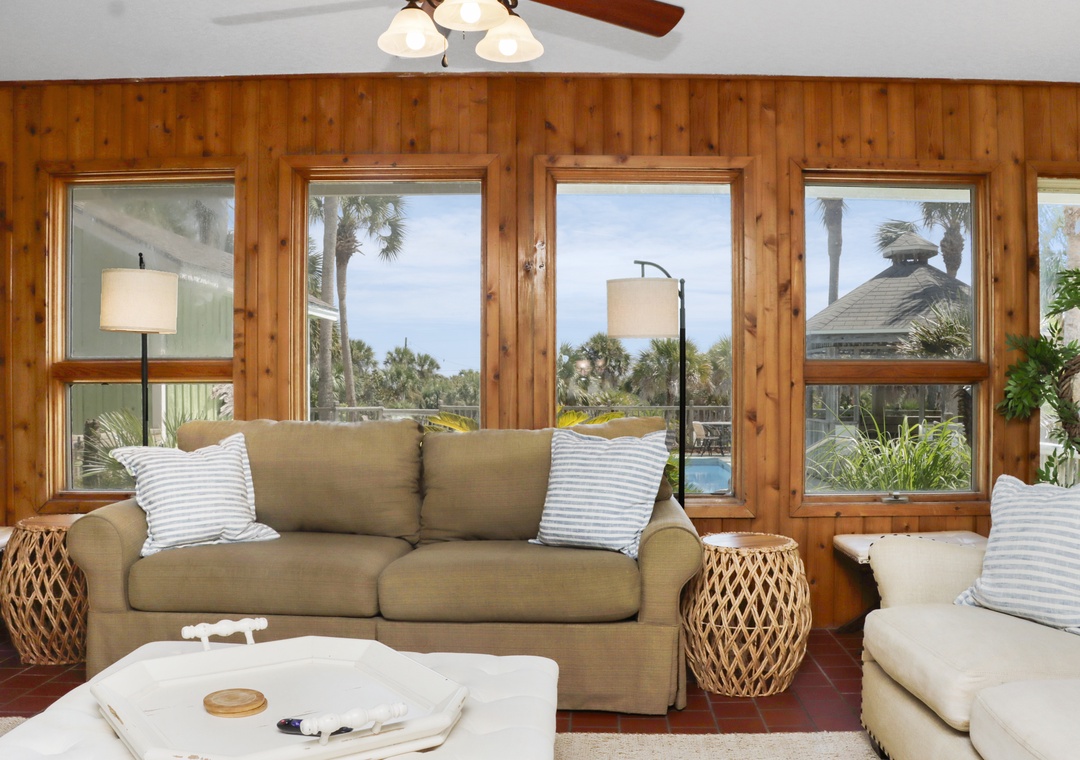 Living Room View to Pool