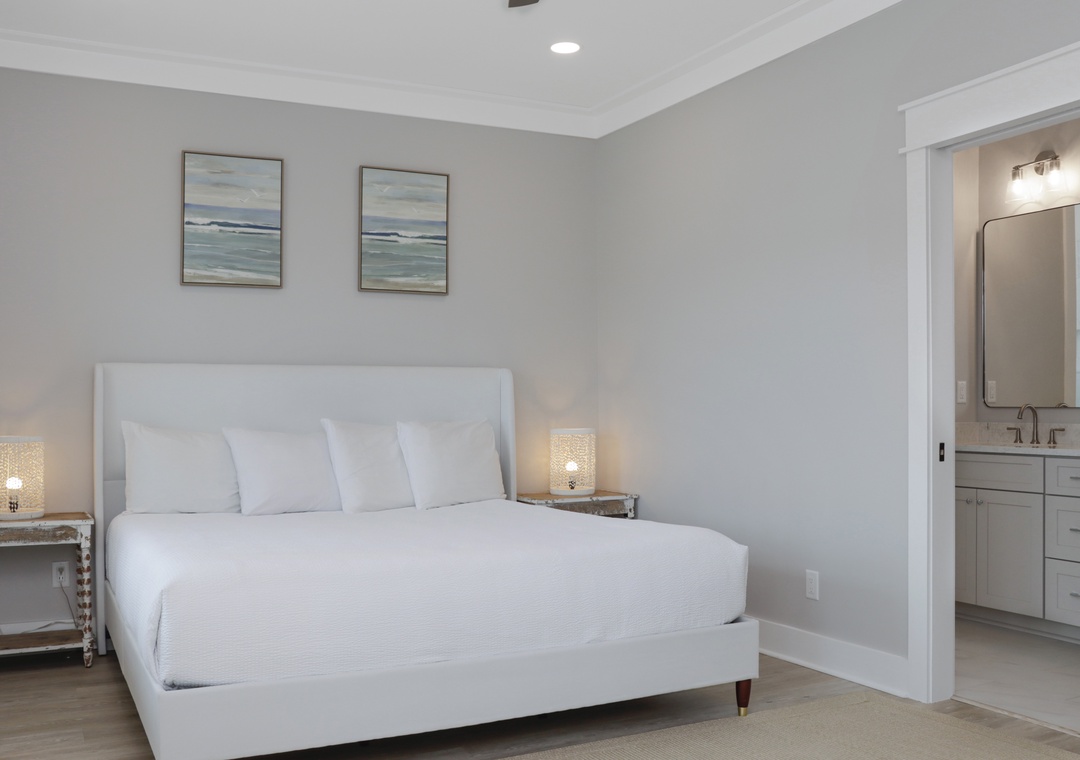 Bedroom 2 with Master Bathroom