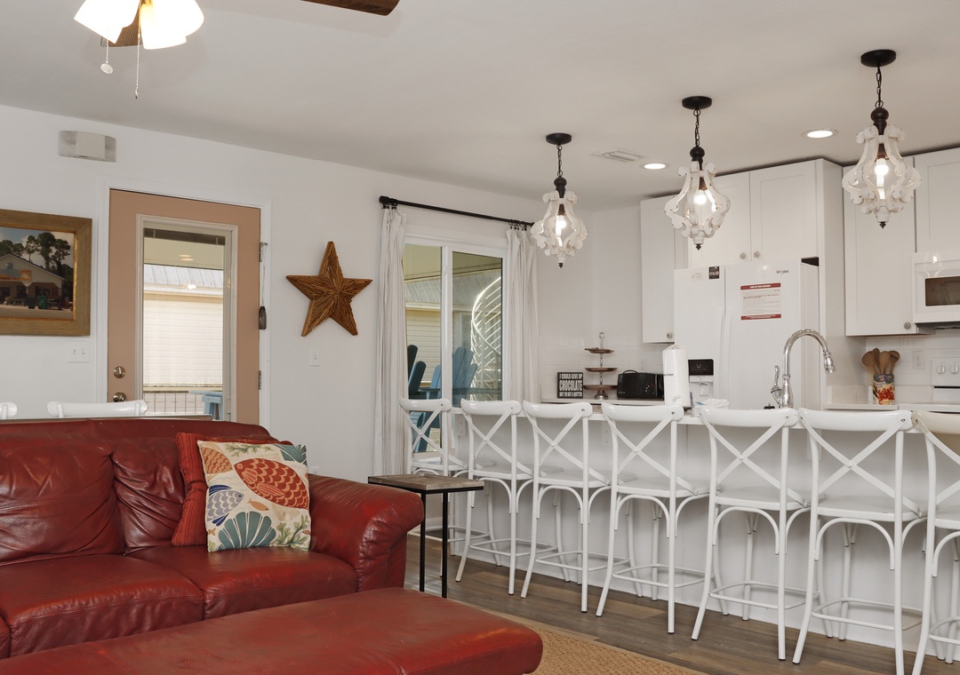 Living Room and Kitchen